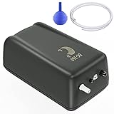 Uniclife Aquarium Air Pump Battery-Operated with Air Stone and Airline Tubing Portable Outdoor Fishing Oxygen Pump Photo, bestseller 2024-2023 new, best price $9.99 review