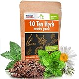 10 Herbal and Medical Tea Seeds Pack - Heirloom and Non GMO, Grown in USA - Indoor or Outdoor Garden - Chamomile, Lavender, Mint, Lemon Balm, Catnip, Peppermint, Anise, Coneflower Echinacea & More Photo, bestseller 2024-2023 new, best price $10.91 ($1.09 / Count) review