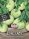 81134 Sperli Premium Kohlrabi Samen Delikateß Weißer | Aromatisch Zart | Langes Erntefenster | Kohlrabi Saatgut Foto, Bestseller 2024-2023 neu, bester Preis 3,00 € Rezension