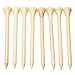 foto DyNamic 83mm 100pcs professionale BurlyWood in legno Golf Tees nuovo bestseller 2024-2023