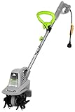 Earthwise TC70025 7.5-Inch 2.5-Amp Corded Electric Tiller/Cultivator, Grey Photo, bestseller 2024-2023 new, best price $99.99 review
