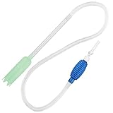 Aquarium Fish Tank Siphon and Gravel Cleaner,Hand Syphon Pump Fish Tank Cleaner Long Nozzle Water Changer to Drain and Replace Water in Minutes (Large) Photo, bestseller 2024-2023 new, best price $10.98 review