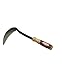 Photo BlueArrowExpress Kana Hoe 217 Japanese Garden Tool - Hand Hoe/Sickle is Perfect for Weeding and Cultivating. The Blade Edge is Very Sharp. new bestseller 2024-2023