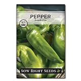 Sow Right Seeds - Anaheim Pepper Seeds for Planting - Non-GMO Heirloom Packet with Instructions to Plant and Grow an Outdoor Home Vegetable Garden - Productive Chili Peppers - Wonderful Gardening Gift Photo, bestseller 2024-2023 new, best price $4.99 review
