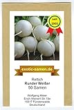 Rettich - Runder Weißer (50 Samen) Foto, Bestseller 2024-2023 neu, bester Preis 1,80 € Rezension