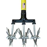 Rotary Cultivator Tool - 40” to 60” Telescoping Handle - Reinforced Tines - Reseeding Grass or Soil Mixing - All Metal, No Plastic Structural Components - Cultivate Easily Photo, bestseller 2024-2023 new, best price $39.99 review