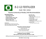 8-2-12 Palm Fertilizer - 25LBS. Palm,Trees and Shrub Fertilizer. Slow Release Fertilizer, UF Blend Photo, bestseller 2024-2023 new, best price $45.00 review