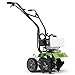 Photo TAZZ 35351 Garden Cultivator, 33cc 2-Cycle Viper Engine, Gear Drive Transmission, Adjustable Height Wheels, Green new bestseller 2024-2023