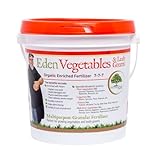 Eden Vegetables & Leafy Greens Organic Enriched Fertilizer (5 lb Bucket)-Neem Plant Food 7-7-7 Enriched Formula for Perfect Nitrogen, Phosphorous, and Potassium Balance Photo, bestseller 2024-2023 new, best price $26.99 review