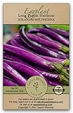 Gaea's Blessing Seeds - Eggplant Seeds - Long Purple Heirloom Non-GMO Seeds with Easy to Follow Planting Instructions - 91% Germination Rate Net Wt. 1.0g Photo, bestseller 2024-2023 new, best price $5.99 review
