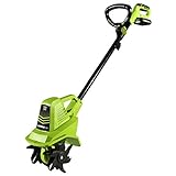 Earthwise TC70020 20-Volt 7.5-Inch Cordless Electric Tiller Cultivator, (2AH Battery & Fast Charger Included) Photo, bestseller 2024-2023 new, best price $173.95 review