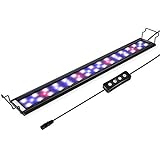 Hygger 9W Full Spectrum Aquarium Light with Aluminum Alloy Shell Extendable Brackets, White Blue Red LEDs, External Controller, for Freshwater Fish Tank (12-18 inch) Photo, bestseller 2024-2023 new, best price $18.99 review
