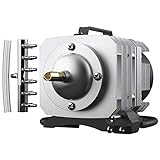 VIVOHOME Electromagnetic Commercial Air Pump, 32W 950GPH 6 Outlets for Aquariums, Fish Tank and Hydroponic Systems Photo, bestseller 2024-2023 new, best price $49.99 review
