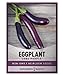 Photo Eggplant Seeds for Planting - (Long Purple) is A Great Heirloom, Non-GMO Vegetable Variety- 500 mg Seeds Great for Outdoor Spring, Winter and Fall Gardening by Gardeners Basics new bestseller 2024-2023