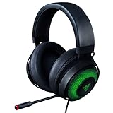 Razer Kraken Ultimate RGB USB Gaming Headset: THX 7.1 Spatial Surround Sound - Chroma RGB Lighting - Retractable Active Noise Cancelling Mic - Aluminum & Steel Frame - for PC - Classic Black Photo, bestseller 2024-2023 new, best price $64.99 review