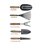 OLMSTED FORGE Garden Tool Set, 5 Pieces, Heavy Duty Powder Coated Steel, Cork Handle Photo, bestseller 2024-2023 new, best price $54.99 review