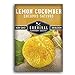 Photo Survival Garden Seeds - Lemon Cucumber Seed for Planting - Packet with Instructions to Plant and Grow Little Yellow Cucumbers in Your Home Vegetable Garden - Non-GMO Heirloom Variety new bestseller 2024-2023