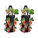 Foto Erdbeere Pflanzsack, 2 Pack Pflanzen Tasche Grow Tasche Pflanzbeutel mit Griffe,Hängend Erdbeeren Pflanztaschen für Erdbeeren, Kräuter, Blumen (Schwarz) neu Bestseller 2024-2023