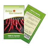 Chili De Cayenne Samen - Capsicum annuum - Chilisamen - Gemüsesamen - Saatgut für 30 Pflanzen Foto, Bestseller 2024-2023 neu, bester Preis 1,99 € (0,07 € / stück) Rezension