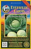 Everwilde Farms - 500 Early Round Dutch Cabbage Seeds - Gold Vault Jumbo Seed Packet Photo, bestseller 2024-2023 new, best price $2.98 review