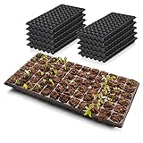 321Gifts, 10-Pack Seed Starter Kit, 2X Thicker 72 Cell Plastic Seedling Trays Gardening Germination Growing Trays Plant Grow Kit Seed Starting Trays Seedling Germination Nursery Pots Plug Photo, bestseller 2024-2023 new, best price $23.40 review