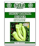 Sweet Banana Pepper Seeds - 100 Seeds Non-GMO Photo, bestseller 2024-2023 new, best price $1.89 ($0.02 / Count) review