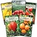 Photo Sow Right Seeds - Classic Tomato Seed Collection for Planting - Pink Oxheart, Yellow Pear, Jubilee, Marglobe, and Roma Tomatoes - Non-GMO Heirloom Varieties to Plant and Grow a Home Vegetable Garden new bestseller 2024-2023