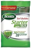 Scotts Turf Builder Starter Food for New Grass, 15 lb. - Lawn Fertilizer for Newly Planted Grass, Also Great for Sod and Grass Plugs - Covers 5,000 sq. ft. Photo, bestseller 2024-2023 new, best price $22.99 review