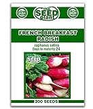 French Breakfast Radish Seeds - 200 Seeds Non-GMO Photo, bestseller 2024-2023 new, best price $1.59 ($0.01 / Count) review