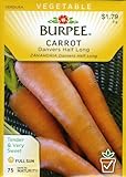 Burpee 65821 Carrot Danvers Half Long Seed Packet Photo, bestseller 2024-2023 new, best price $5.49 review