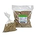 Photo Organic Barley Seeds - 4.5 Lbs in Pre-Measured Bags for 10x20 Trays - Whole (Hull Intact) Barleygrass Seed - Ornamental Barley Grass, Juicing new bestseller 2024-2023