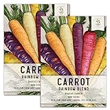 Seed Needs, Rainbow Carrot Seeds for Planting - Twin Pack of 800 Seeds Each Non-GMO Photo, bestseller 2024-2023 new, best price $7.65 ($3.82 / Count) review