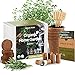 Photo Indoor Herb Garden Starter Kit - Certified USDA Organic Non GMO - 5 Herb Seed Basil, Cilantro, Parsley, Sage, Thyme, Potting Soil, Plant Kit - DIY Kitchen Grow Kit for Growing Herb Seeds Indoors new bestseller 2024-2023