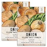 Seed Needs, Yellow Sweet Spanish Onion Seeds for Planting (Allium cepa) Twin Pack of 450 Seeds Each Non-GMO Photo, bestseller 2024-2023 new, best price $8.85 ($4.42 / Count) review