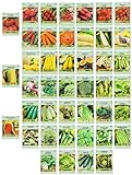 Set of 43 Assorted Vegetable & Herb Seeds - 43 Varieties - Create a Deluxe Garden All Seeds are Heirloom - 100% Non-GMO by Black Duck Brand Photo, bestseller 2024-2023 new, best price $19.99 ($0.46 / Count) review