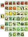 Photo Set of 43 Assorted Vegetable & Herb Seeds - 43 Varieties - Create a Deluxe Garden All Seeds are Heirloom - 100% Non-GMO by Black Duck Brand new bestseller 2024-2023