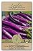 Photo Gaea's Blessing Seeds - Eggplant Seeds - Long Purple Heirloom Non-GMO Seeds with Easy to Follow Planting Instructions - 91% Germination Rate Net Wt. 1.0g new bestseller 2024-2023