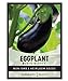 Photo Eggplant Seeds for Planting - Black Beauty Solanum melongena is A Great Heirloom, Non-GMO Vegetable Variety- 300 mg Seeds Great for Outdoor Spring, Winter and Fall Gardening by Gardeners Basics new bestseller 2024-2023