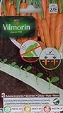 3 Cintas biodegradables Vilmorin 525 semillas de ZANAHORIA (cultivo fácil) Foto, éxito de ventas 2024-2023 nuevo, mejor precio 9,61 € revisión