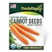 Photo Purely Organic Products Purely Organic Heirloom Carrot Seeds (Scarlet Nantes) - Approx 1800 Seeds new bestseller 2024-2023
