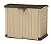 foto Keter Porta attrezzi Store It Out Arc beige in resina cm 146x82x120 h nuovo bestseller 2024-2023