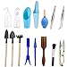 Photo Wesdxc 15 Pieces Succulent Plants Tools, Mini Garden Hand Tools Transplanting Tools Miniature Planting Gardening Tool Set for Indoor Miniature Fairy Garden Plant Care new bestseller 2022-2021