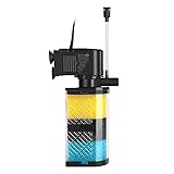 AquaMiracle Aquarium Filters – 3-Stage Aquarium Filter in-Tank Filter Internal Aquarium Filter Fish Tank Filter for 10-40 Gallon Fish Tanks with Aeration Oxygenation, Flow Direction Adjustable Photo, bestseller 2024-2023 new, best price $18.99 review