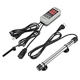 hygger 200W Titanium Aquarium Heater for Salt Water and Fresh Water, Digital Submersible Heater with External IC Thermostat Controller and Thermometer, for Fish Tank 20-45 Gallon Photo, bestseller 2024-2023 new, best price $59.99 review
