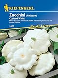 Kiepenkerl 2859 Zucchini Custard White, entwickelt weiße tellerförmige Früchte mit zartem Fleisch, essbar oder als Deko Foto, Bestseller 2024-2023 neu, bester Preis 3,26 € Rezension