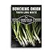 Photo Survival Garden Seeds - Tokyo Long White Onion Seed for Planting - Pack with Instructions to Plant and Grow Asian Green Onions in Your Home Vegetable Garden - Non-GMO Heirloom Variety new bestseller 2024-2023