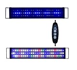 Sxspace 60 – 200 cm, iluminación de acuario 5730SMD de espectro completo, lámpara LED de agua de mar UE A149 (120 – 150 cm 45 W) Foto, éxito de ventas 2024-2023 nuevo, mejor precio 75,99 € revisión