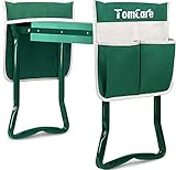 TomCare Upgraded Garden Kneeler Seat Widen Soft Kneeling Pad Garden Tools Stools Garden Bench with 2 Large Tool Pouches Outdoor Foldable Sturdy Gardening Tools for Gardeners, Green Photo, bestseller 2024-2023 new, best price $53.99 review