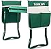Photo TomCare Upgraded Garden Kneeler Seat Widen Soft Kneeling Pad Garden Tools Stools Garden Bench with 2 Large Tool Pouches Outdoor Foldable Sturdy Gardening Tools for Gardeners, Green new bestseller 2023-2022
