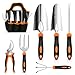 Photo CHRYZTAL Garden Tool Set, Stainless Steel Heavy Duty Gardening Tool Set, with Non-Slip Rubber Grip, Storage Tote Bag, Outdoor Hand Tools, Ideal Garden Tool Kit Gifts for Women and Men new bestseller 2024-2023